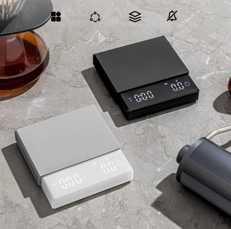 Smart Home Gadgets - ميزان قهوة إلكتروني صغير ذكي لقياس