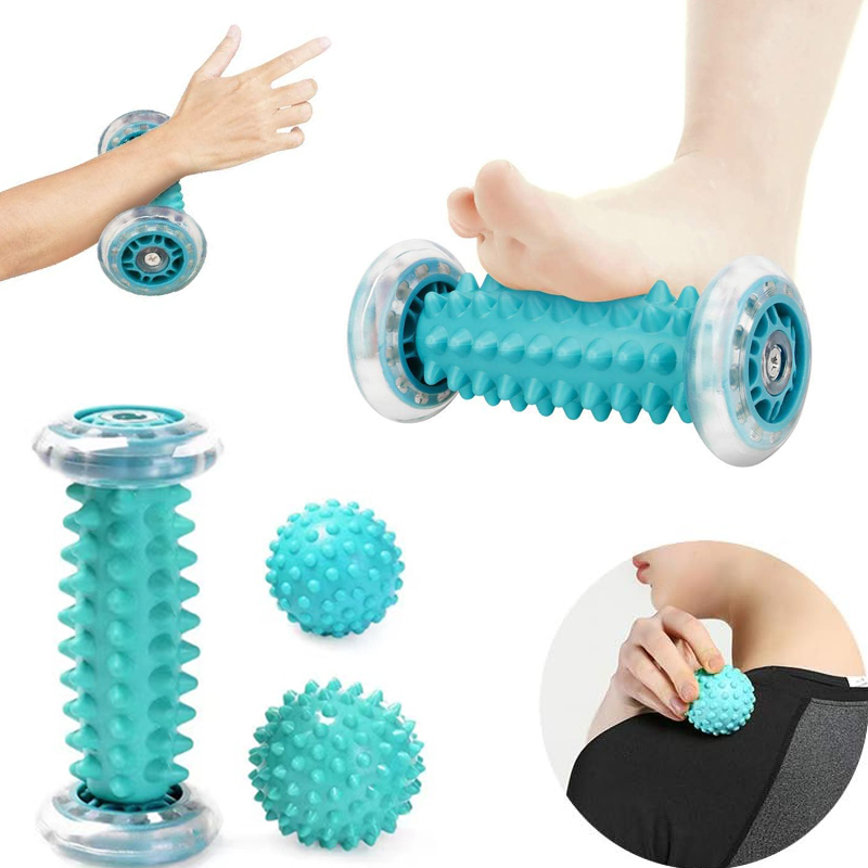 Smart Home Gym - جهاز تدليك القدم، أسطوانة تدليك، كرة
