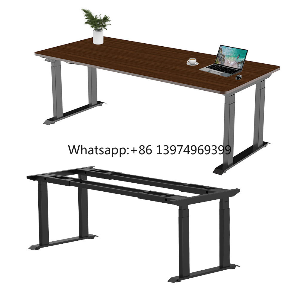 Smart Home Office - إطار مكتب قابل للتعديل كهربائيًا بأربعة