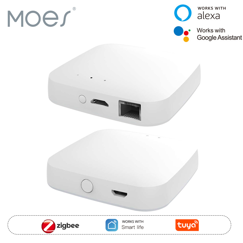 Smart Home Registration - MOES Tuya ZigBee3.0 Smart Hub، Wireless/Wirege