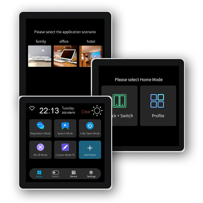Smart Home Gadgets - FUERS 4 بوصة تعمل باللمس متعددة