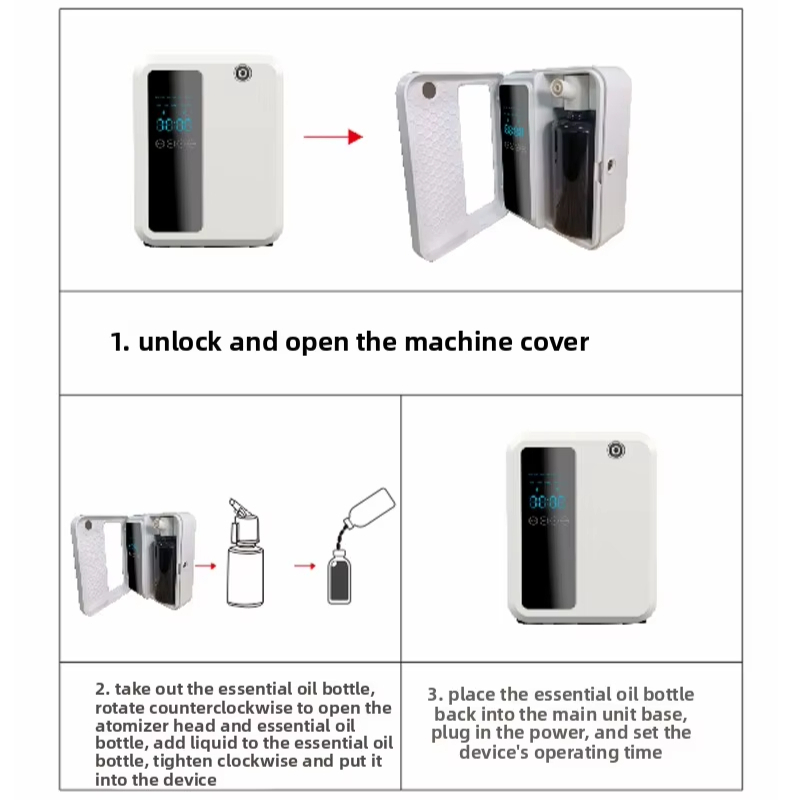 Smart Home Office - جهاز نشر العطور الذكي سعة 500