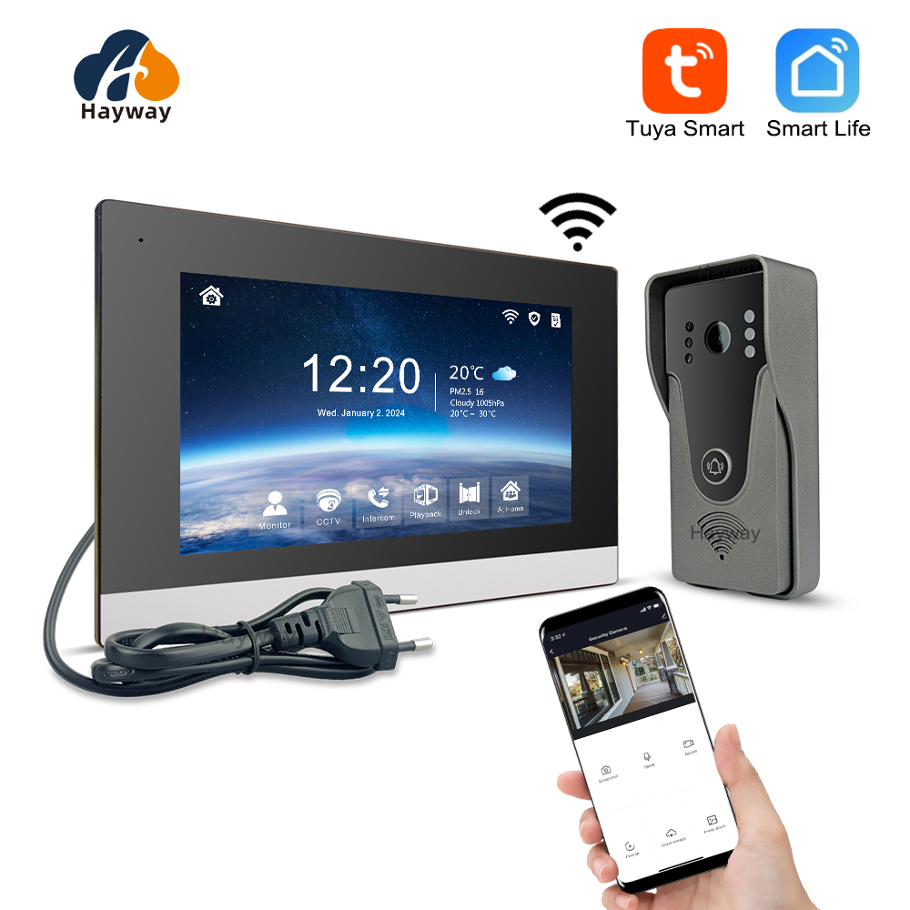 Smart Home Ezviz - نظام اتصال داخلي منزلي 1080 بكسل،