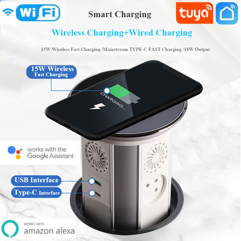 Smart Home Speaker - واي فاي تويا اللمس التلقائي رفع