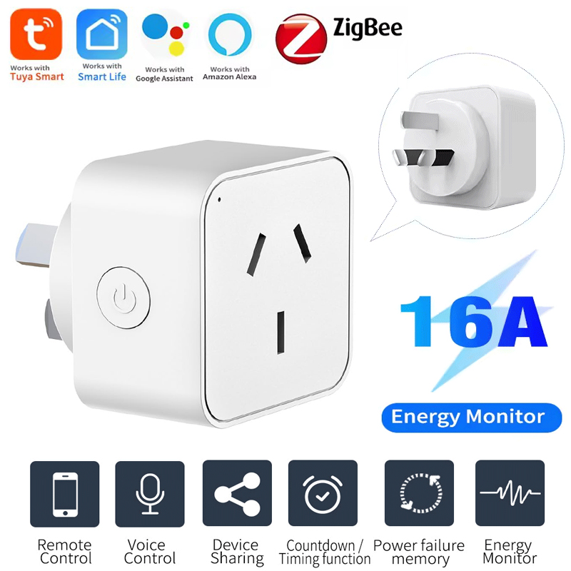 Smart Home Energy Monitor - مقبس ذكي تويا زيجبي 3.0 بمعيار