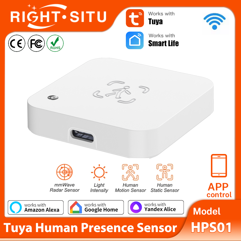 Smart Home Yandex - Tuya WiFi MmWave كاشف الرادار مستشعر