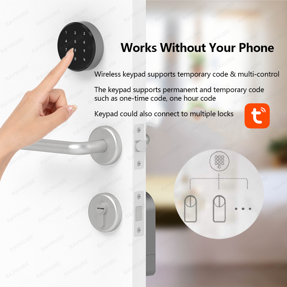 RAYKUBE A1 Pro Tuya BEL مجموعة - مراجعة Smart Home Ezviz وسعره