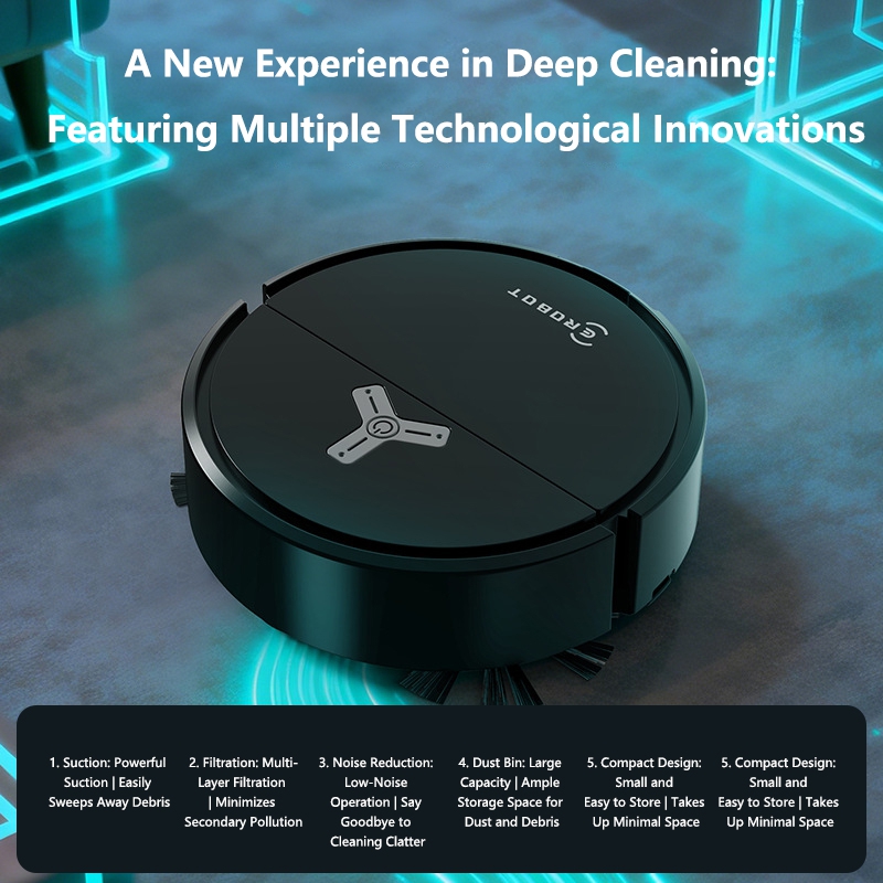 مكنسة كهربائية روبوتية ذكية 3  - مراجعة Smart Home Gadgets وسعره