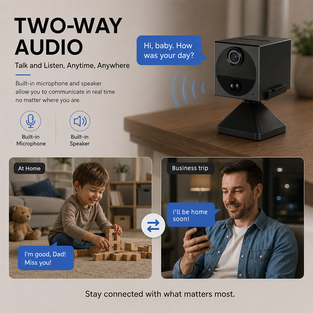 كاميرا أمان داخلية محمولة مع ب - مراجعة Smart Home Battery Camera Ezviz وسعره