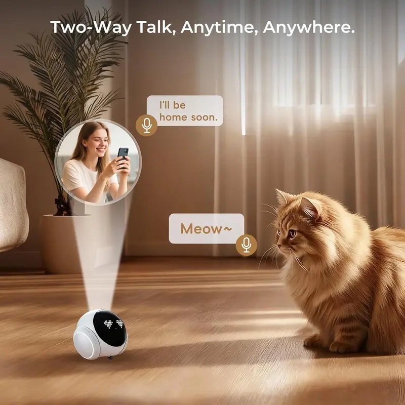 كاميرا روبوت متحركة للحيوانات  - مراجعة Smart Home Cctv وسعره