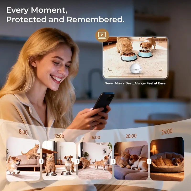كاميرا روبوت متحركة للحيوانات  - مراجعة Smart Home Cctv وسعره