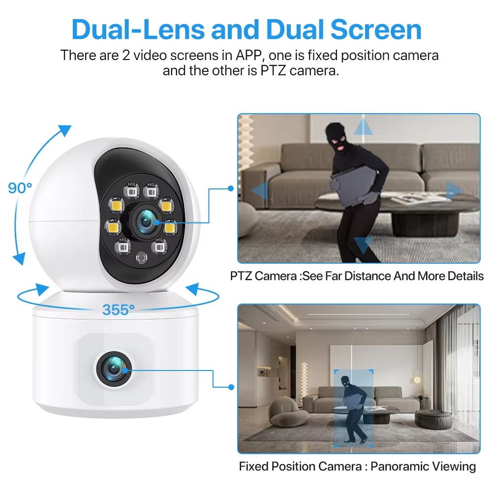 كاميرا IP واي فاي بدقة 6 ميجاب - مراجعة Smart Home Battery Camera Ezviz وسعره