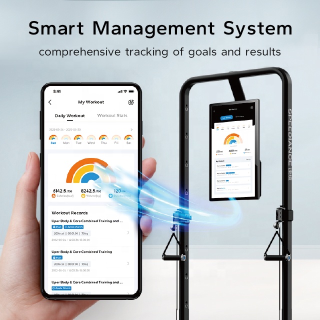 جهاز تدريب القوة الرقمي من سبي - مراجعة Smart Home Gym وسعره
