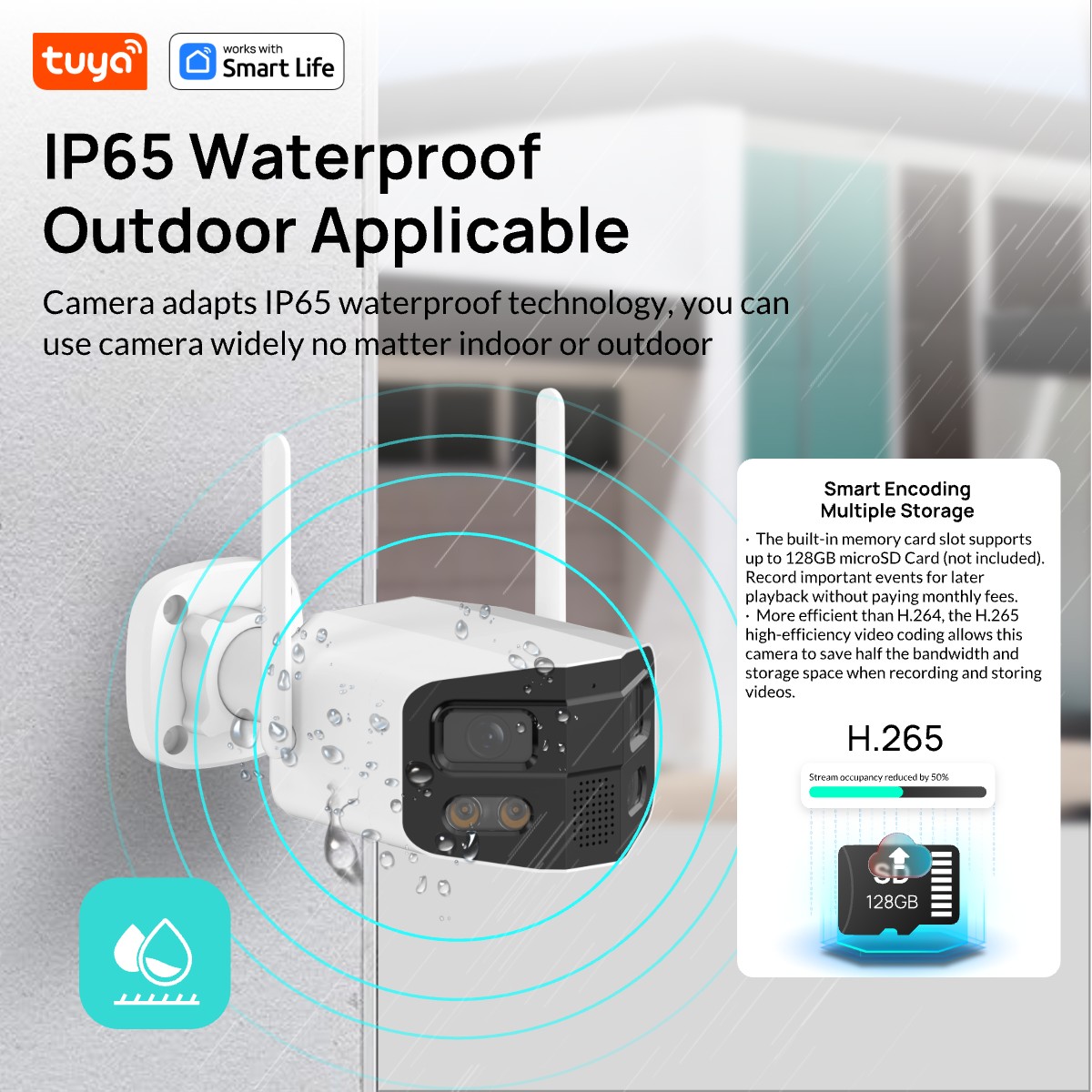 تويا سمارت 4MP 2.5K عدسة مزدوج - مراجعة Smart Home Battery Camera Ezviz وسعره