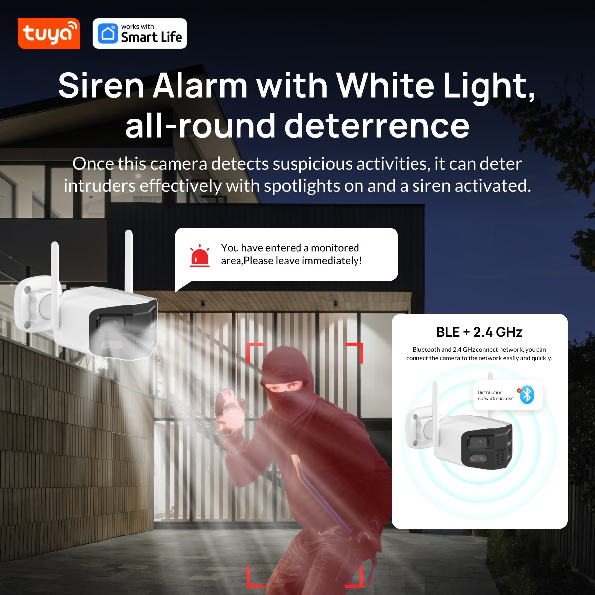 تويا سمارت 4MP 2.5K عدسة مزدوج - مراجعة Smart Home Battery Camera Ezviz وسعره