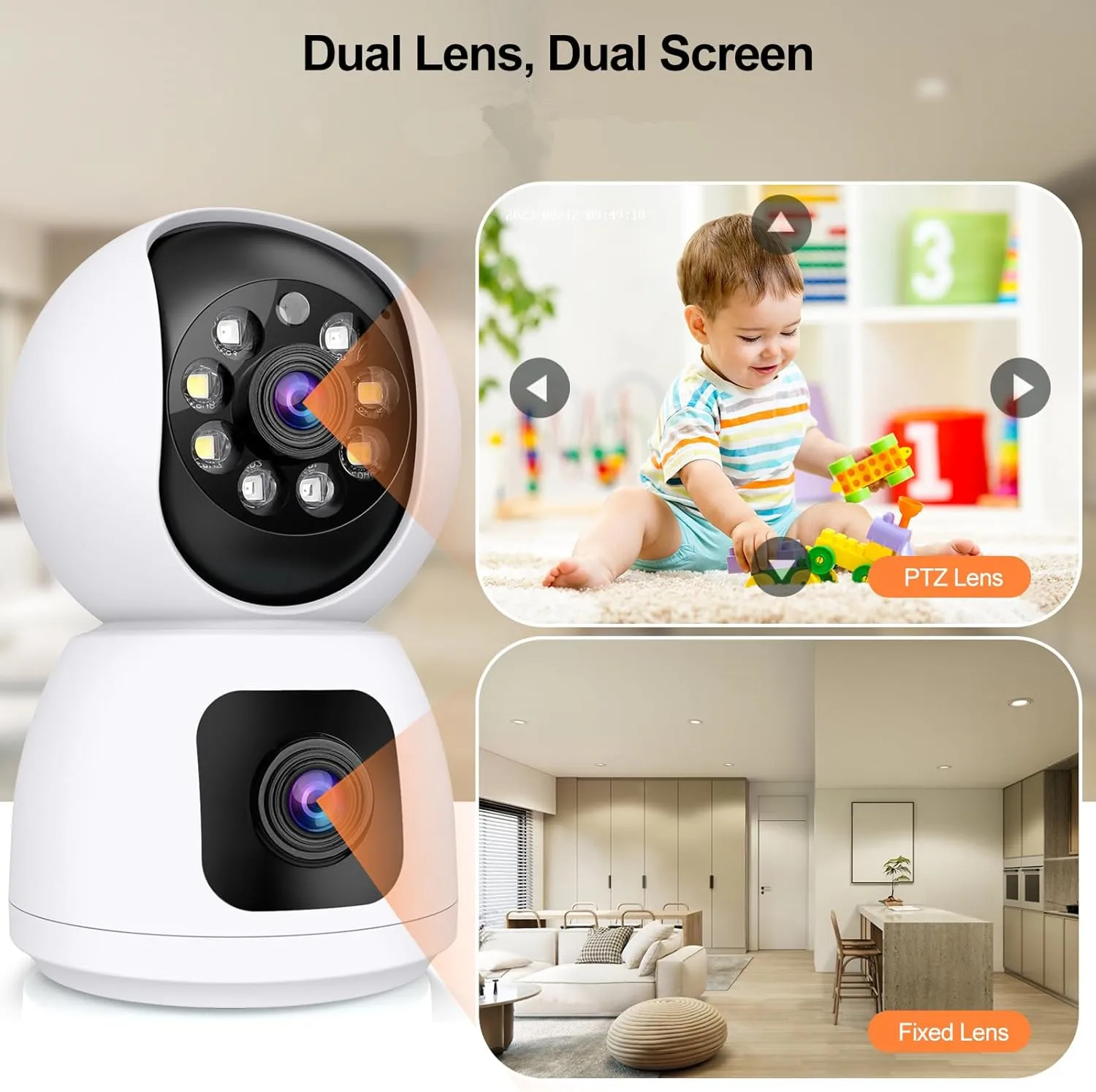 كاميرا واي فاي ثنائية النطاق 2 - مراجعة Smart Home Battery Camera Ezviz وسعره