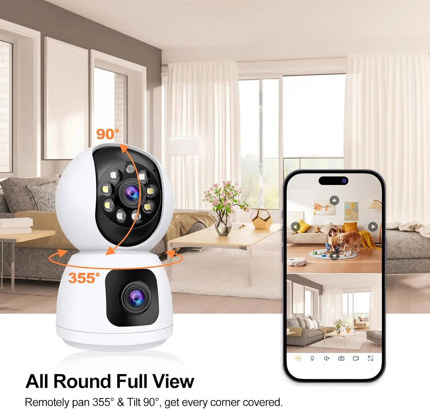 كاميرا واي فاي ثنائية النطاق 2 - مراجعة Smart Home Battery Camera Ezviz وسعره