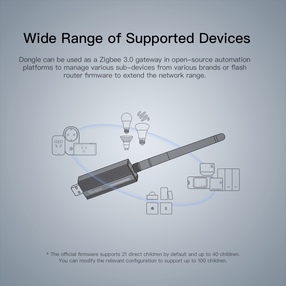 بوابة SONOFF Zigbee 3.0 ZBDong - مراجعة Smart Home Registration وسعره