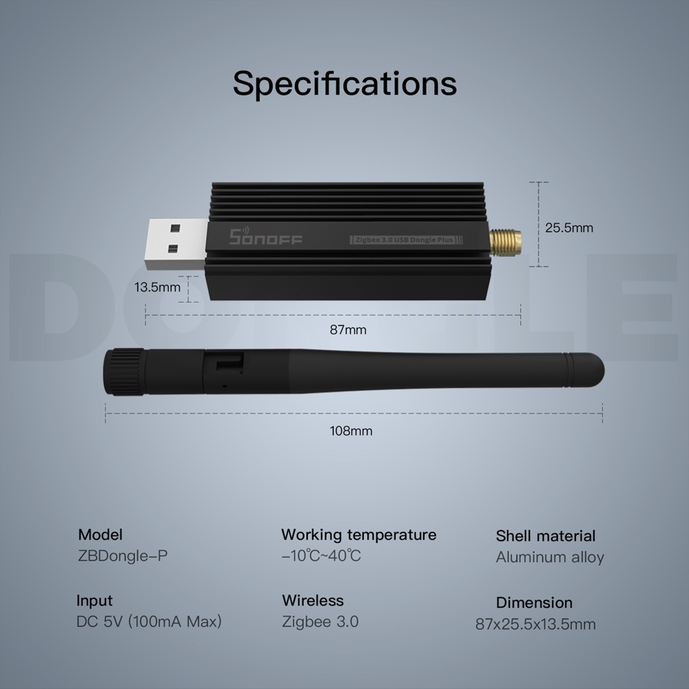 بوابة SONOFF Zigbee 3.0 ZBDong - مراجعة Smart Home Registration وسعره