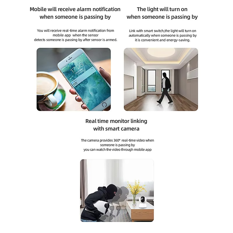 مستشعر حركة ذكي بتقنية PIR وWi - مراجعة Smart Home Gadgets وسعره