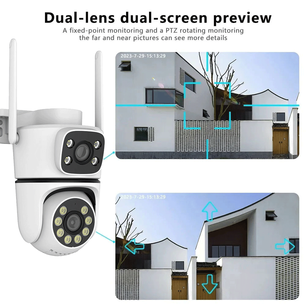 10MP Tuya 5G واي فاي كاميرا مت - مراجعة Smart Home Battery Camera Ezviz وسعره