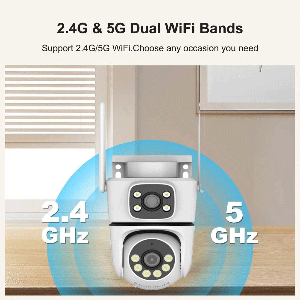 10MP Tuya 5G واي فاي كاميرا مت - مراجعة Smart Home Battery Camera Ezviz وسعره