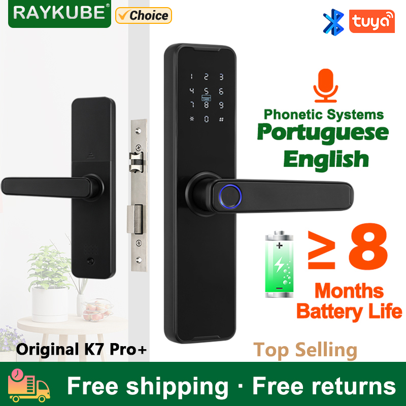 RAYKUBE قفل الباب ببصمة الإصبع - مراجعة Smart Home Ezviz وسعره