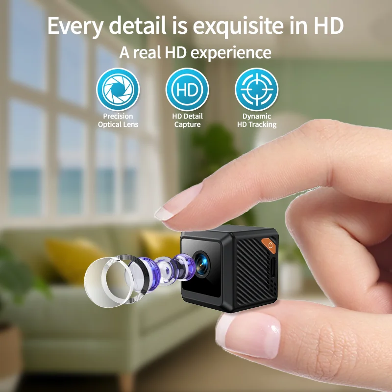 W02 1080P حماية أمنية صغيرة لل - مراجعة Smart Home Cctv وسعره