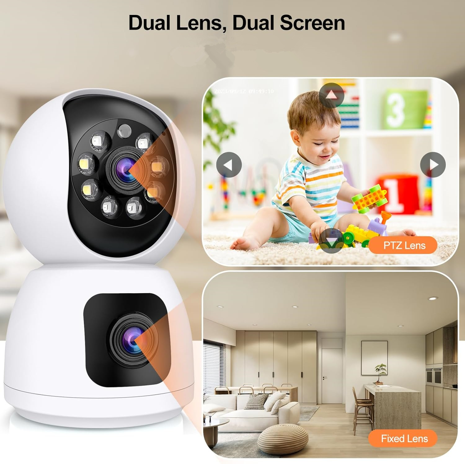 كاميرا أمان ANSVICAM Tuya ذكية - مراجعة Smart Home Battery Camera Ezviz وسعره