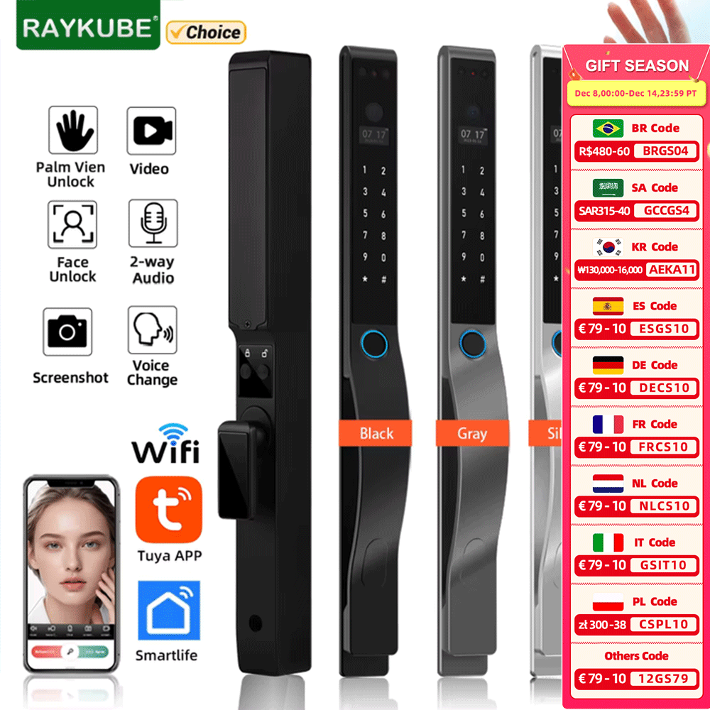 RAYKUBE DQ10 Tuya WiFi النخيل  - مراجعة Smart Home Ezviz وسعره