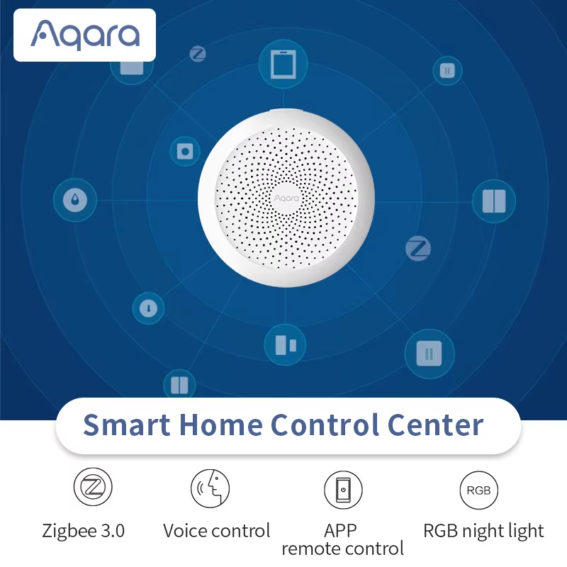 بوابة Aqara M1S Hub E1 مع ضوء  - مراجعة Smart Home Registration وسعره