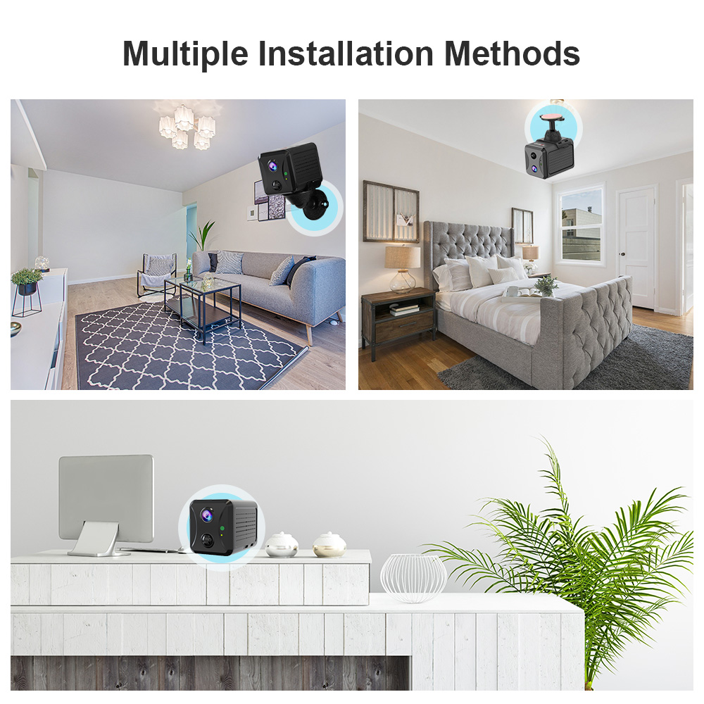 LS VISION كاميرا صغيرة 4g Sim  - مراجعة Smart Home Battery Camera Ezviz وسعره
