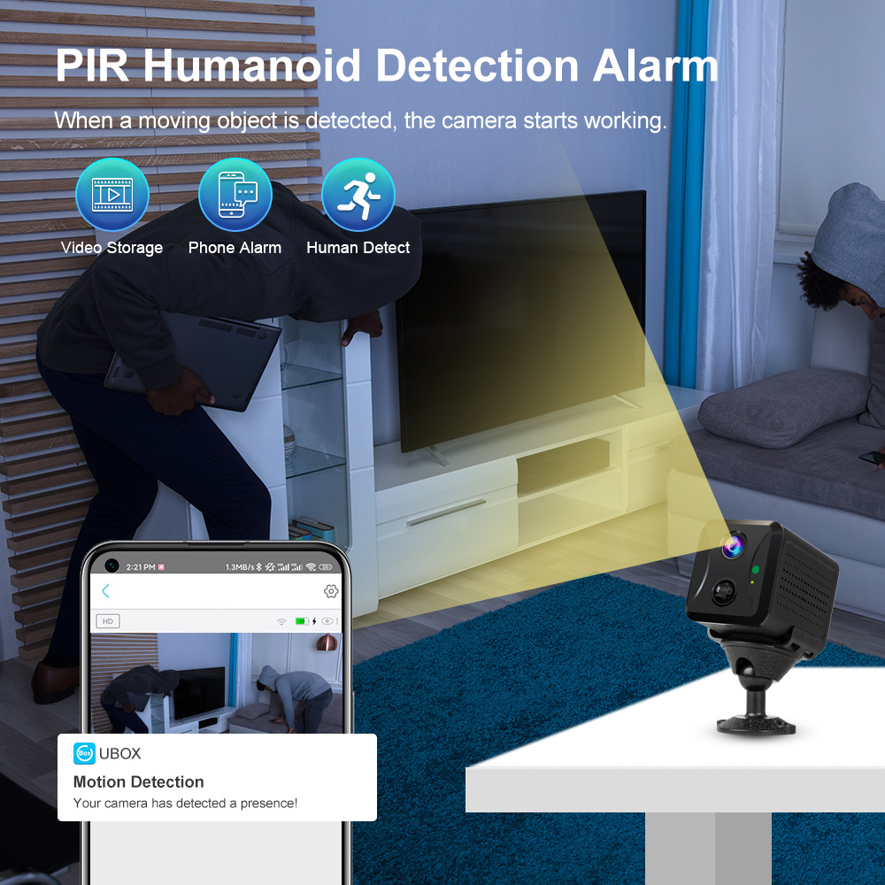 LS VISION كاميرا صغيرة 4g Sim  - مراجعة Smart Home Battery Camera Ezviz وسعره