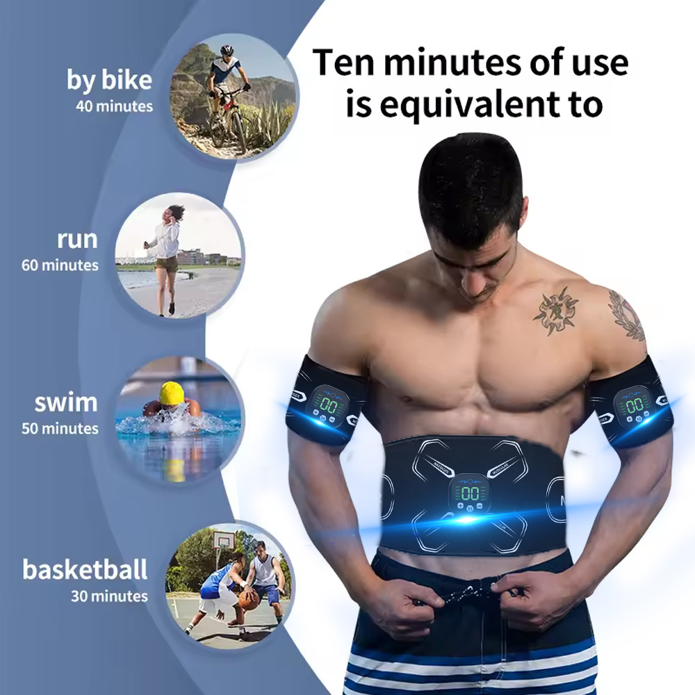 جهاز تحفيز العضلات الكهربائي E - مراجعة Smart Home Gym وسعره