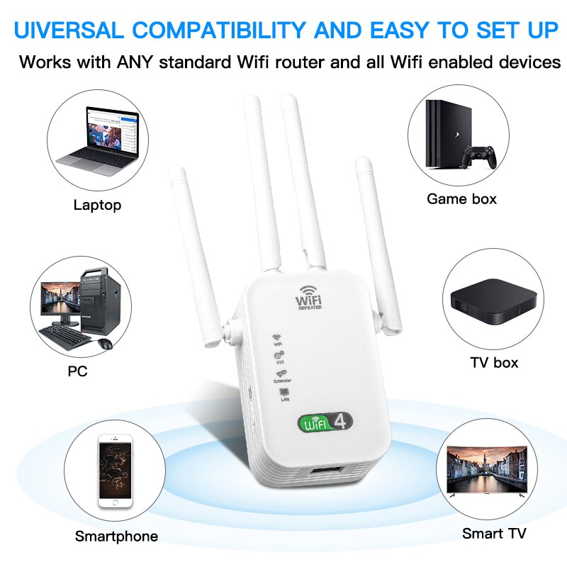 مكرر واي فاي M WIFi مكبر للصوت - مراجعة Smart Home Office وسعره