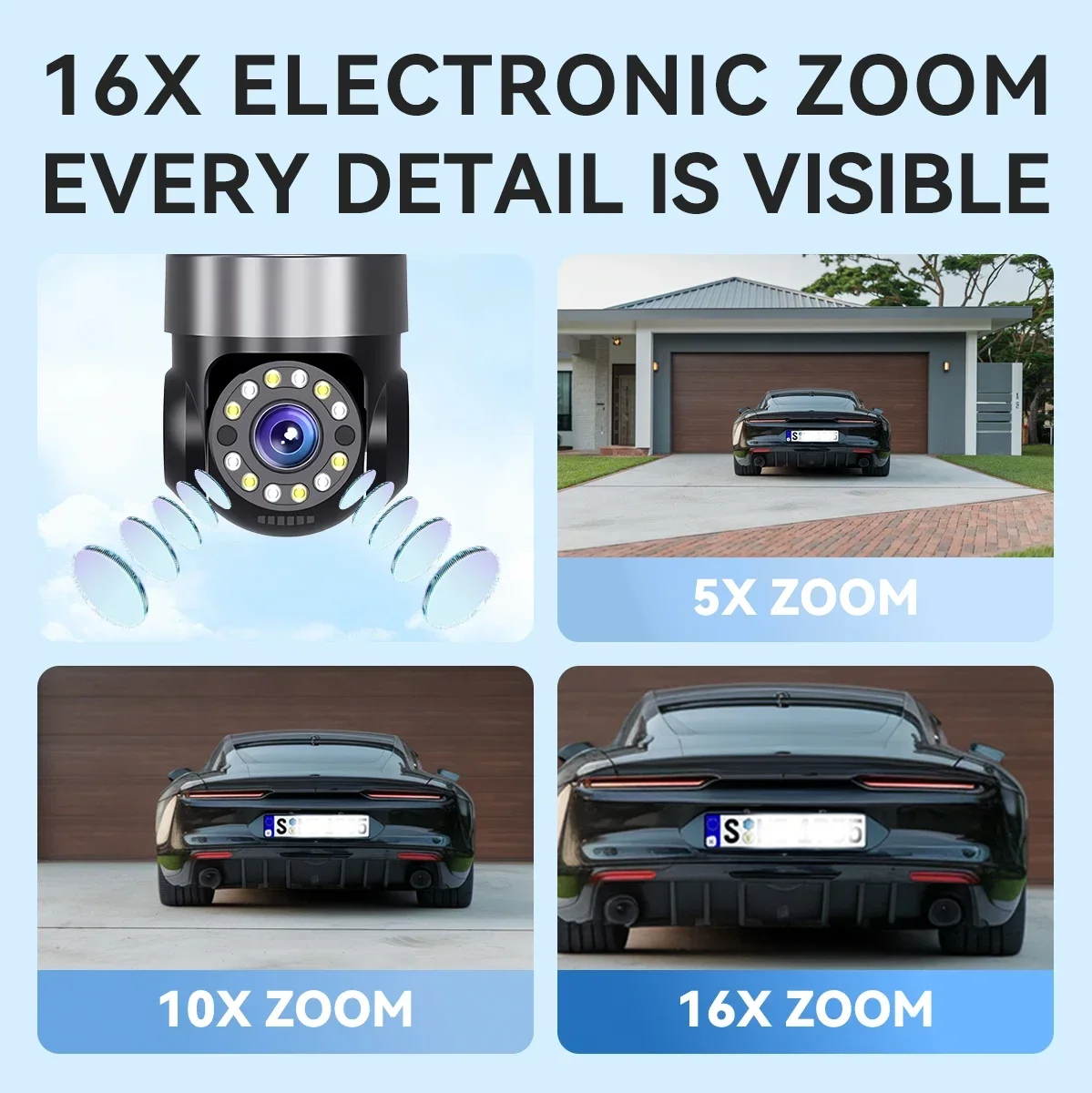 كاميرا واي فاي خارجية للأمن ال - مراجعة Smart Home Battery Camera Ezviz وسعره