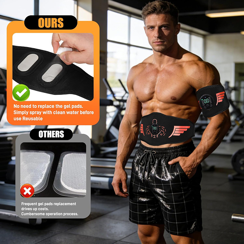 حزام تقوية العضلات EMS قابل لإ - مراجعة Smart Home Gym وسعره